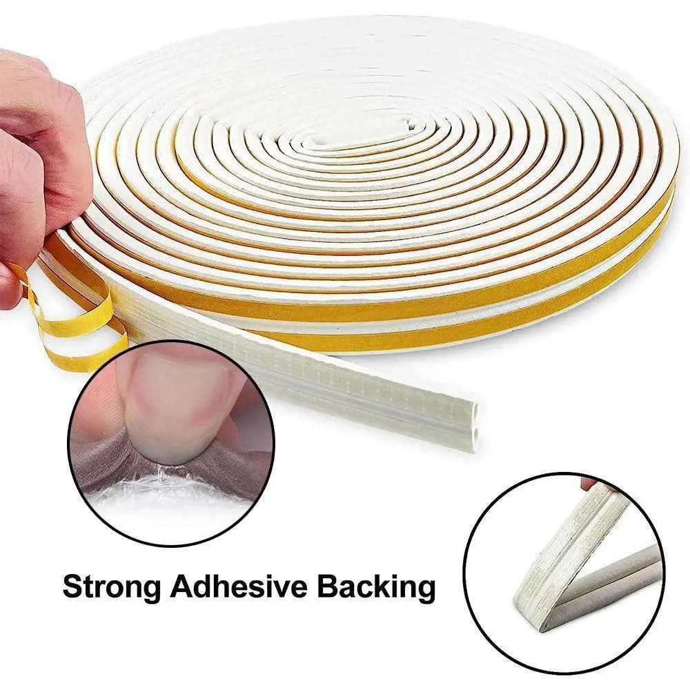 Soundproof Rubber Weatherstrip for Wind and Noise Reduction
