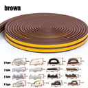Soundproof Rubber Weatherstrip for Wind and Noise Reduction