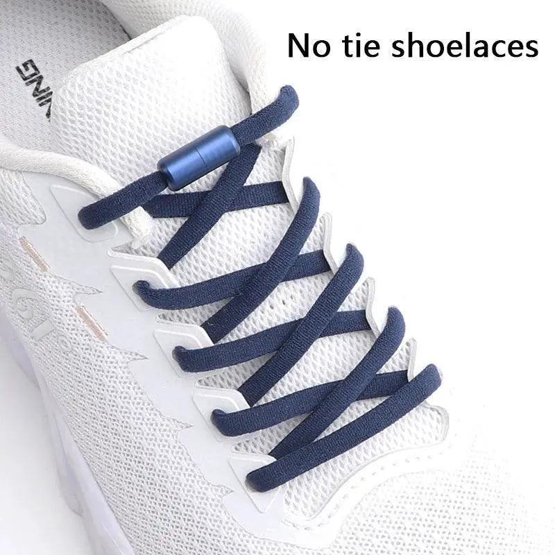 Colorful Elastic No Tie Shoelaces For Sneakers Sporty
