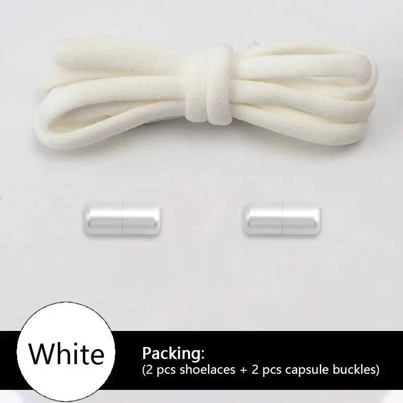 Colorful Elastic No Tie Shoelaces For Sneakers Sporty