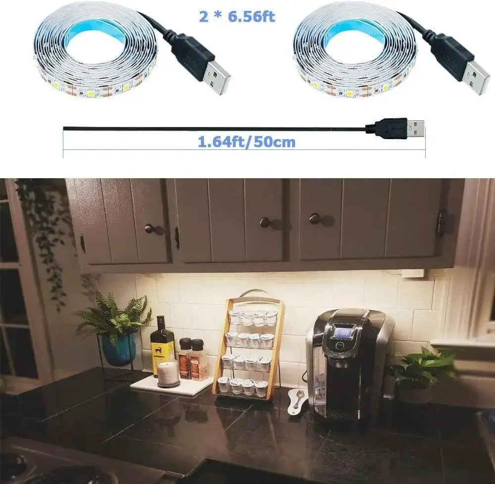 Warm Glow LED Strip Lights for Cozy Home Decor Ambience