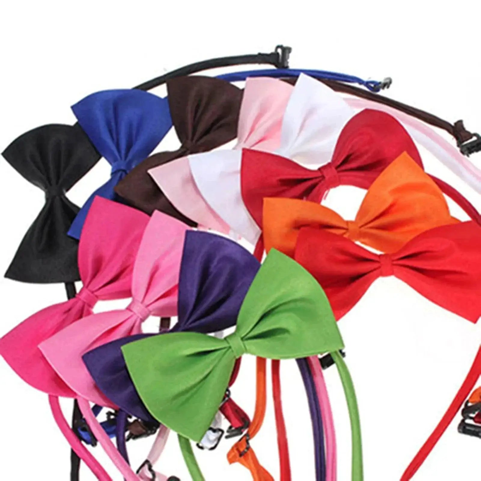 Adjustable Chic Bow Tie for Fashionable Pets Accessory