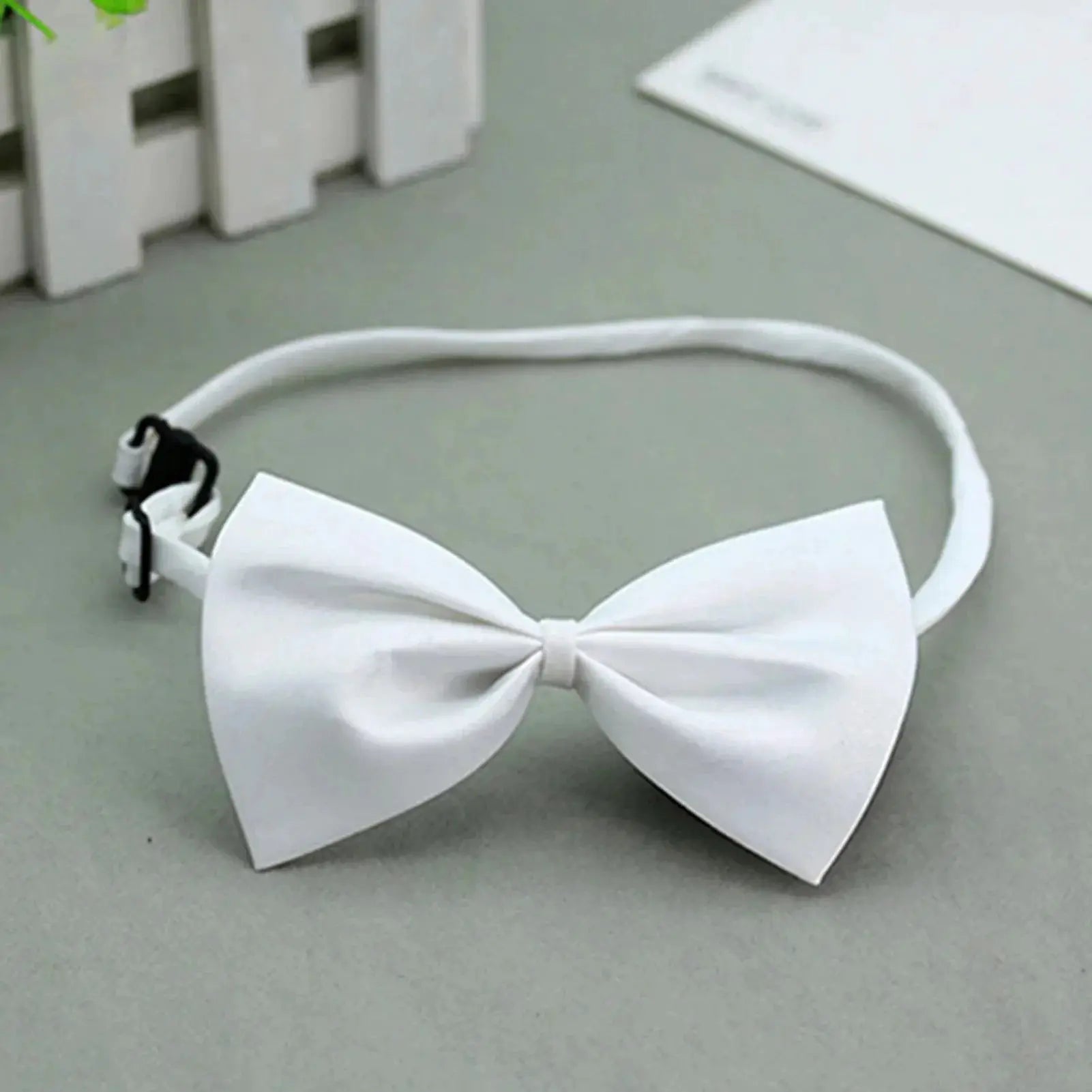 Adjustable Chic Bow Tie for Fashionable Pets Accessory