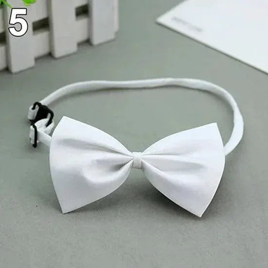 Adjustable Chic Bow Tie for Fashionable Pets Accessory