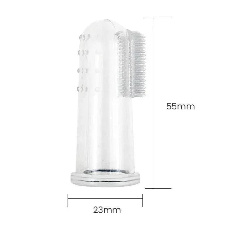Pet Dental Finger Toothbrush For Cats And Dogs Fresh Breath