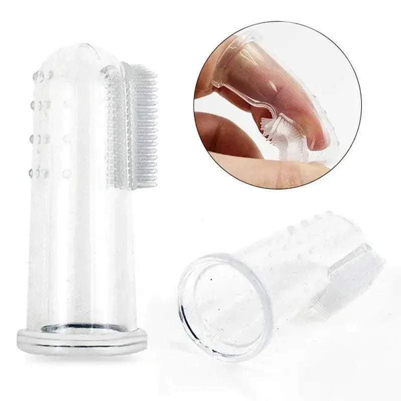 Pet Dental Finger Toothbrush For Cats And Dogs Fresh Breath