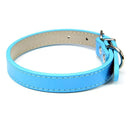 Luxury Leather Pet Collar Adjustable For Dogs And Cats