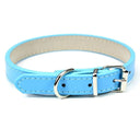 Luxury Leather Pet Collar Adjustable For Dogs And Cats