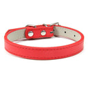 Luxury Leather Pet Collar Adjustable For Dogs And Cats