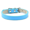 Luxury Leather Pet Collar Adjustable For Dogs And Cats