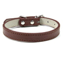 Luxury Leather Pet Collar Adjustable For Dogs And Cats