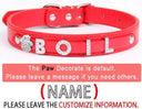 Rhinestone Charm Dog Collar Personalized Stylish Accessory