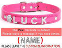 Rhinestone Charm Dog Collar Personalized Stylish Accessory