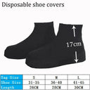 Outdoor Waterproof Silicone Shoe Covers