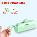 Ultra Compact Fast Charging Power Bank For iPhone Samsung