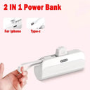 Ultra Compact Fast Charging Power Bank For iPhone Samsung