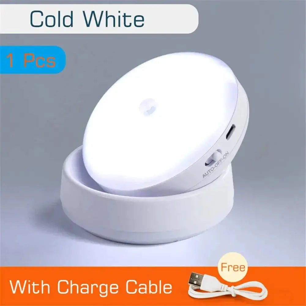 Motion Sensor LED Wall Lamps Rechargeable Home Lighting