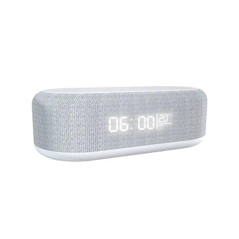 Wireless Charging Alarm Clock With LED Light Hub Thermometer