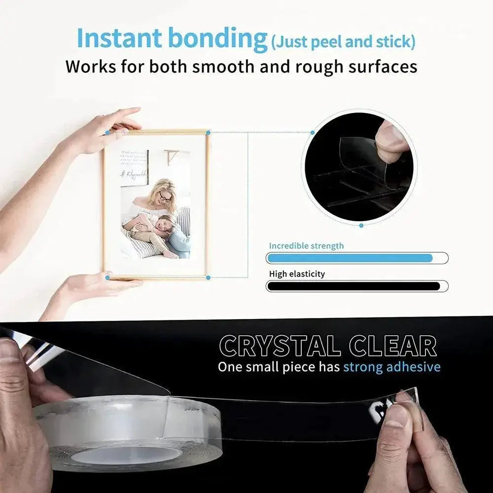 Ultra Strong Double Sided Mounting Tape for Versatile Decor
