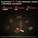 WiFi 6E PCIe Card For Gamers High Speed