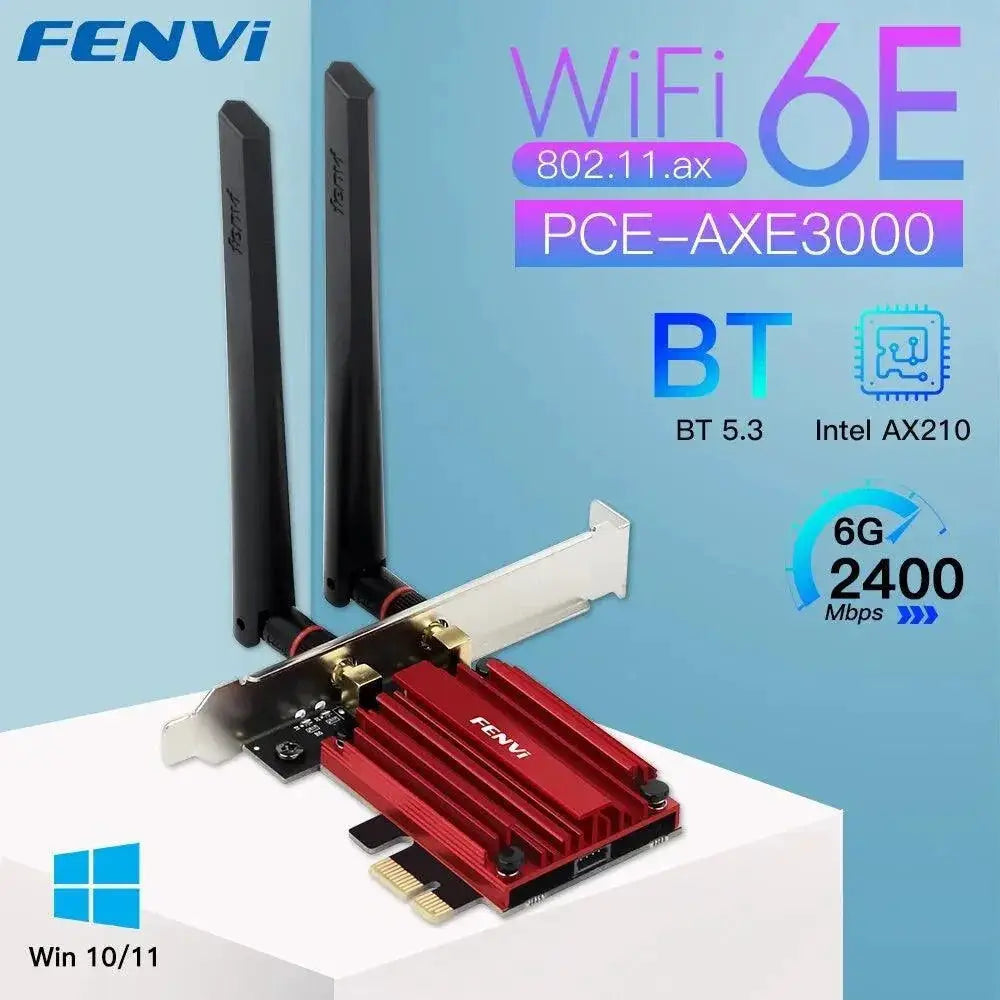 Ultimate WiFi 6E Tri Band PCIe Adapter for Fast Connectivity