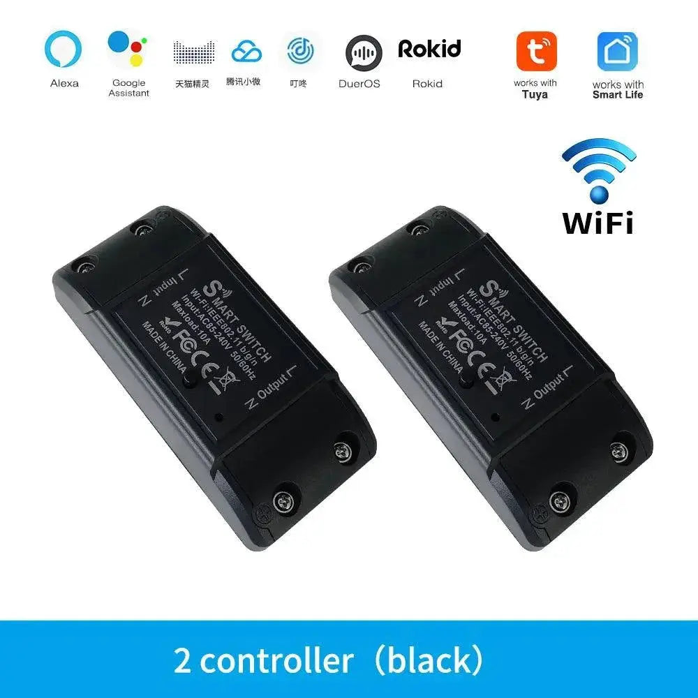 Smart WiFi Switch With Voice Control Alexa And Google Home