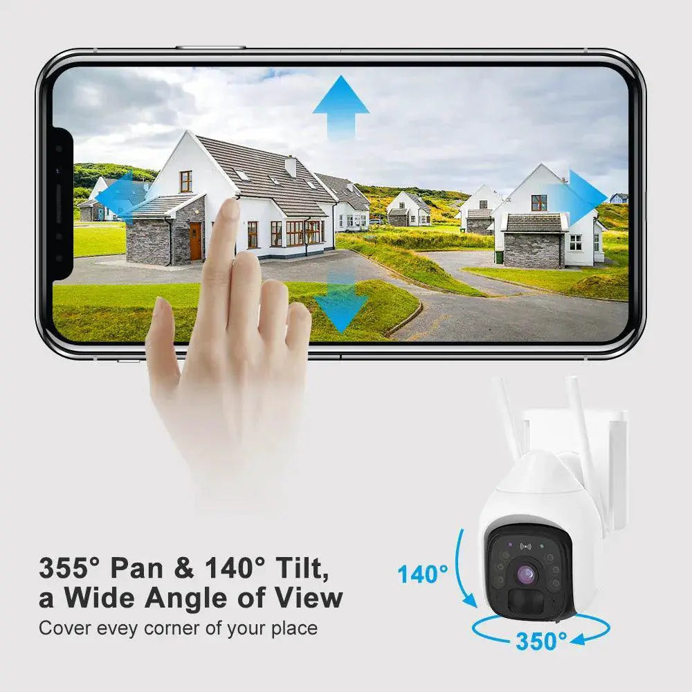 Solar 4G PTZ Camera Ultimate Outdoor Security System