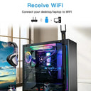 Lightning Fast Dual Band WiFi USB Adapter For Windows