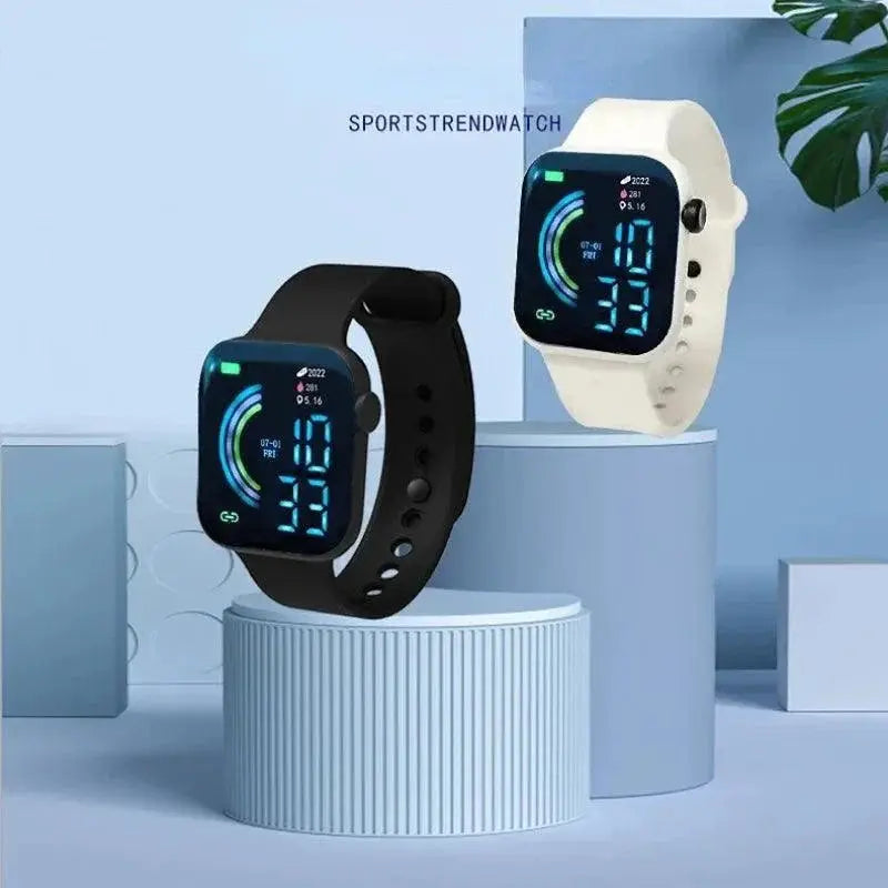 LED Sports Watch Waterproof And Stylish For Active Use