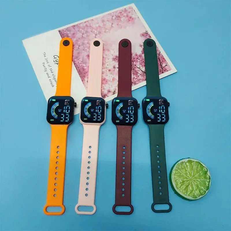 LED Sports Watch Waterproof And Stylish For Active Use