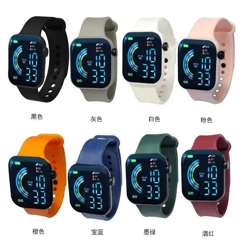 LED Sports Watch Waterproof And Stylish For Active Use