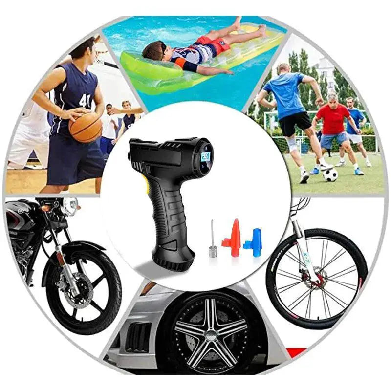 Portable Car Air Pump Digital Tire Inflator Wireless