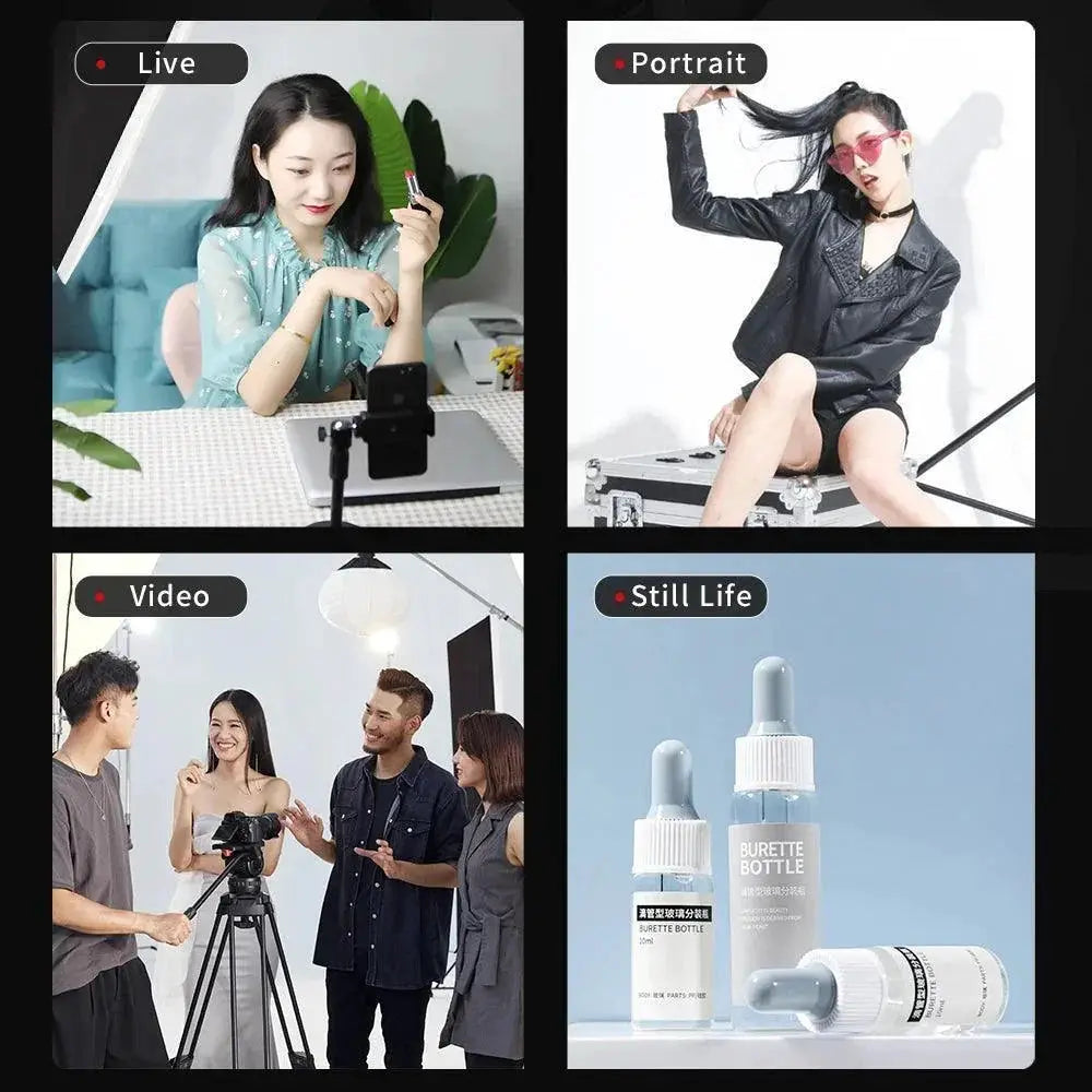 LED Studio Lighting Kit for Pro Photography and Video