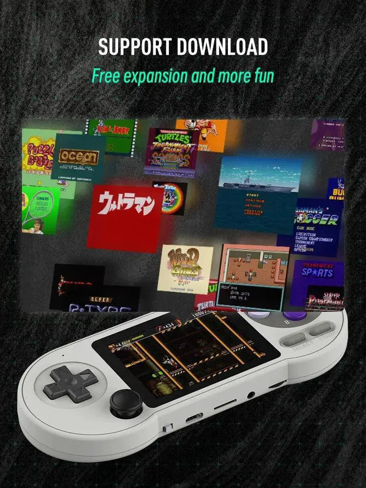 Data Frog SF2000 Retro Handheld Game Console 6000 Games