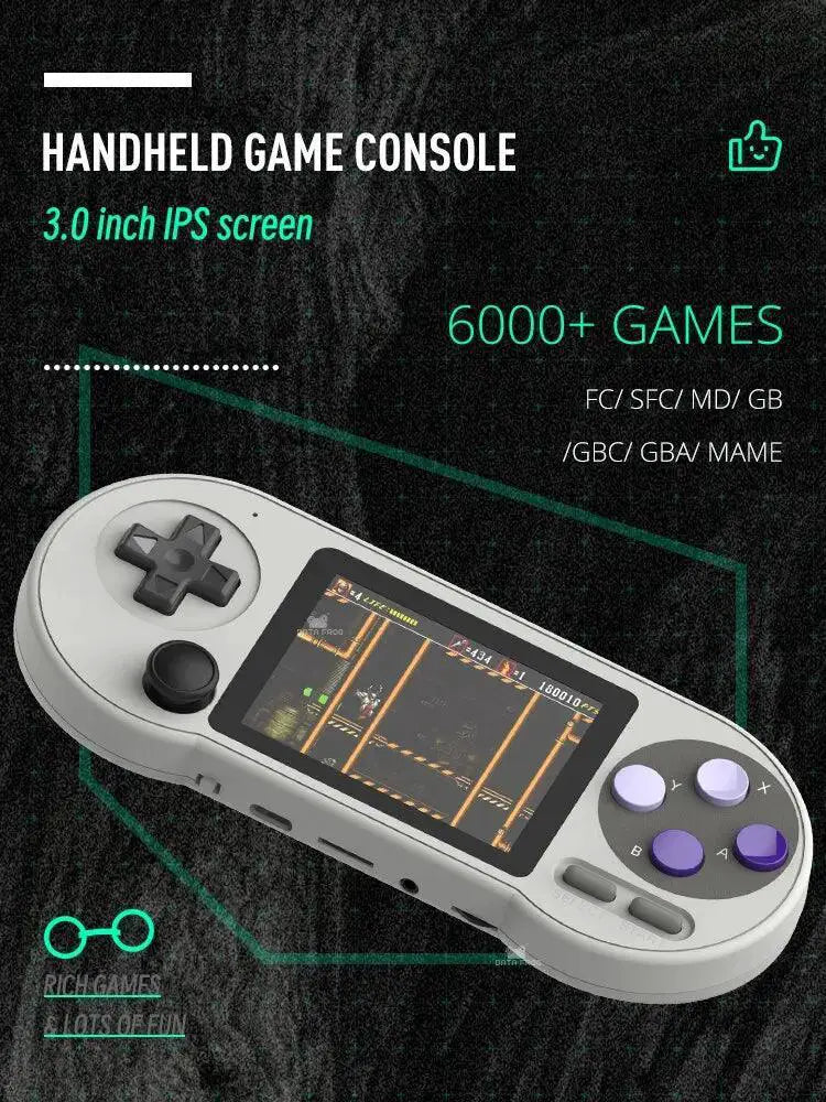 Data Frog SF2000 Retro Handheld Game Console 6000 Games