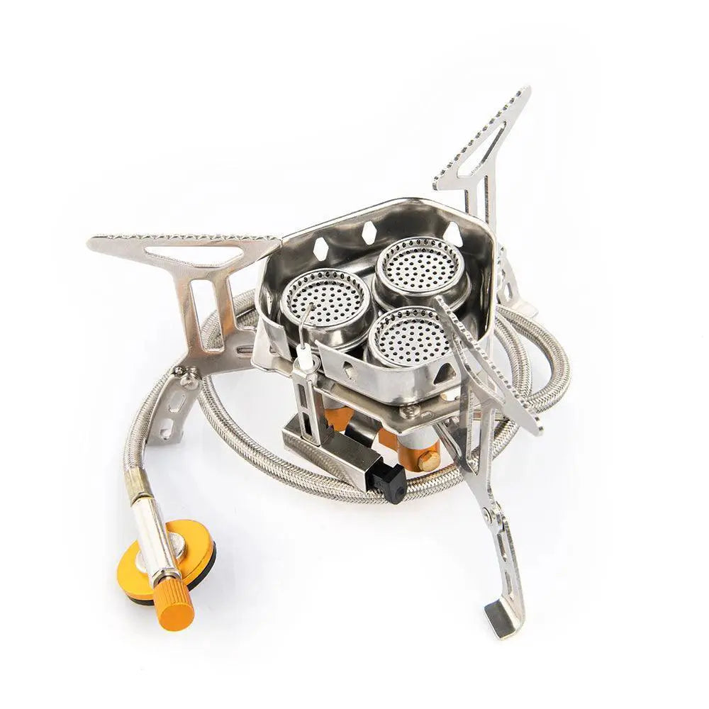 Portable Outdoor Gas Stove for Camping and Hiking Trips