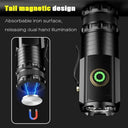 2000 Lumens Mini USB Flashlight for EDC