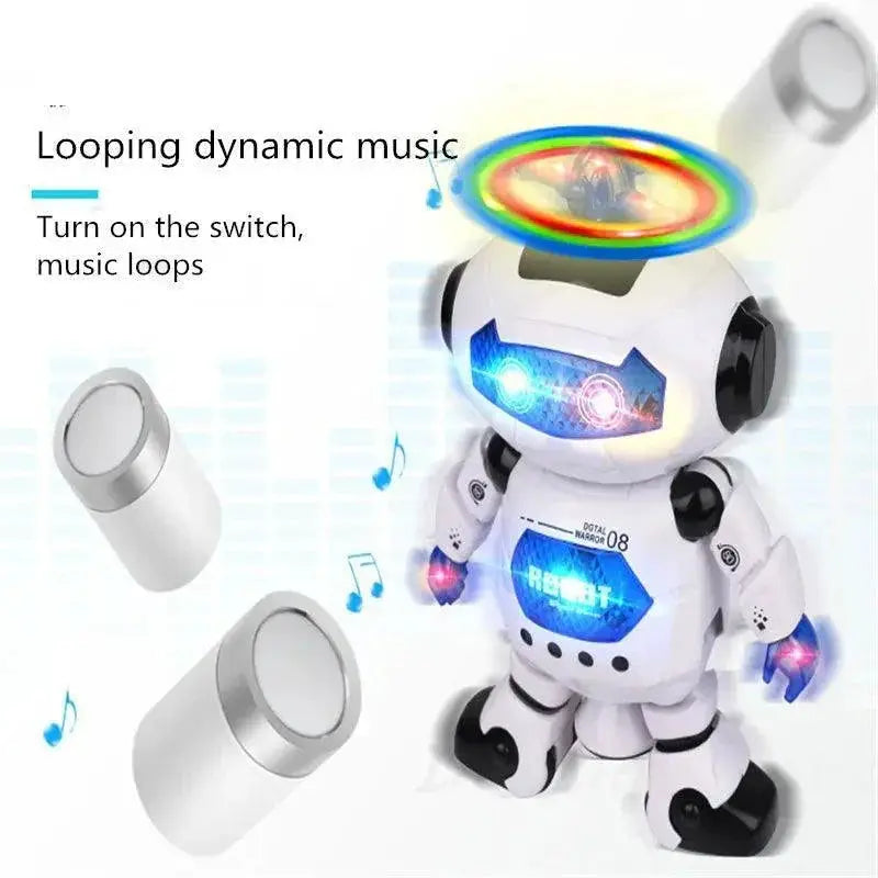 LED Dancing Robot Toy Fun Interactive Play For Kids