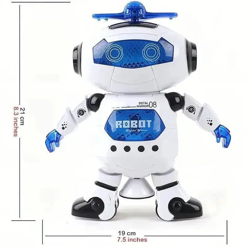 LED Dancing Robot Toy Fun Interactive Play For Kids