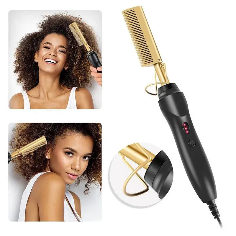 Hair Perfect Electric 2 In 1 Styler For At Home Salon Quality