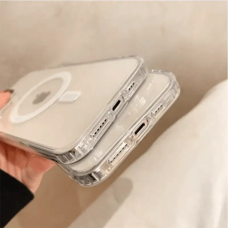Clear MagSafe Wireless Charging Case iPhone 15 14 13 12 11