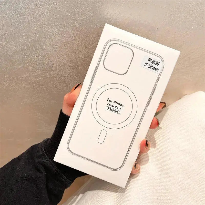 Clear MagSafe Wireless Charging Case iPhone 15 14 13 12 11
