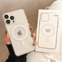 MagSafe Clear Magnetic Wireless Charging Case for iPhone