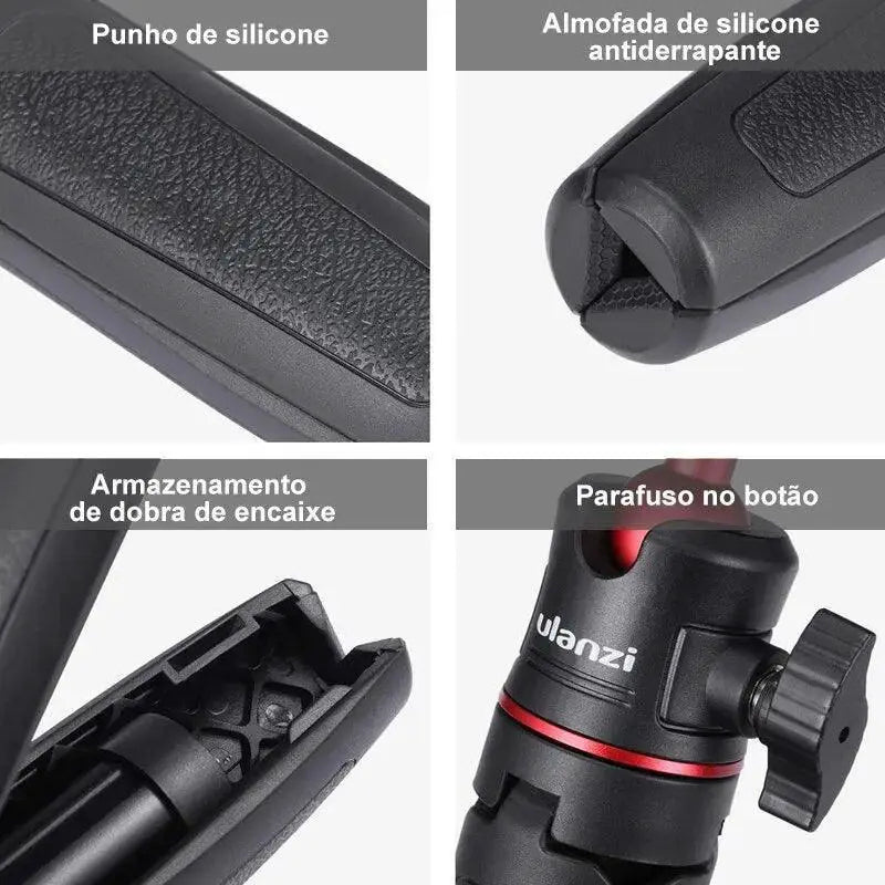 Versatile Mini Tripod for DSLR and Phone Mount Combo