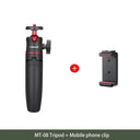 Versatile Mini Tripod for DSLR and Phone Mount Combo