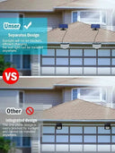 Bright Solar LED Floodlight for Decks