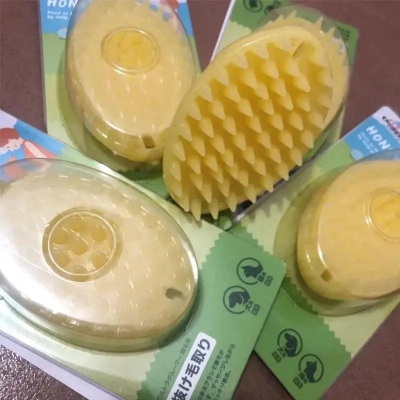 Pet Massage Brush And Cat Dog Grooming Tool Kit Silicone
