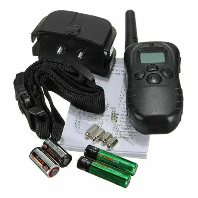 Pet Dog Anti Bark Training Collar With LCD Display