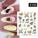 Salon-Quality Nail Decals for DIY Art