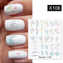 Salon-Quality Nail Decals for DIY Art